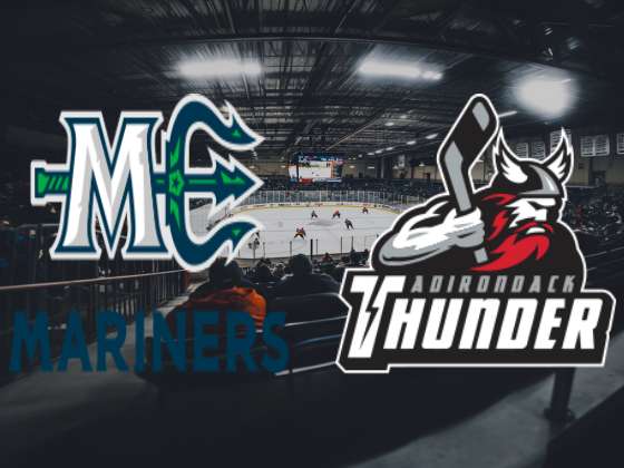 Maine Mariners at Adirondack Thunder: North Division Semifinals (Home Game 1, Series Game 3)